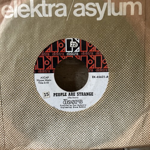 The doors people are strange - are, strange"